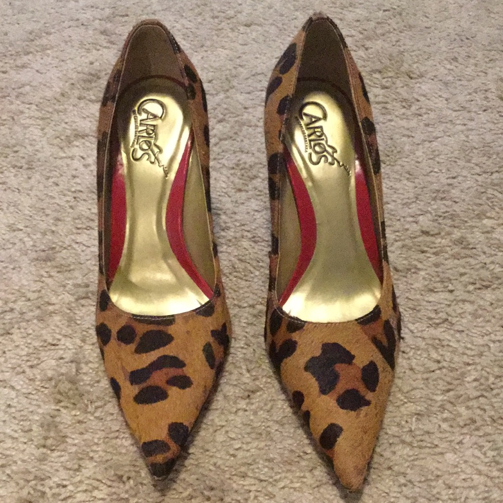 Leopard Heels